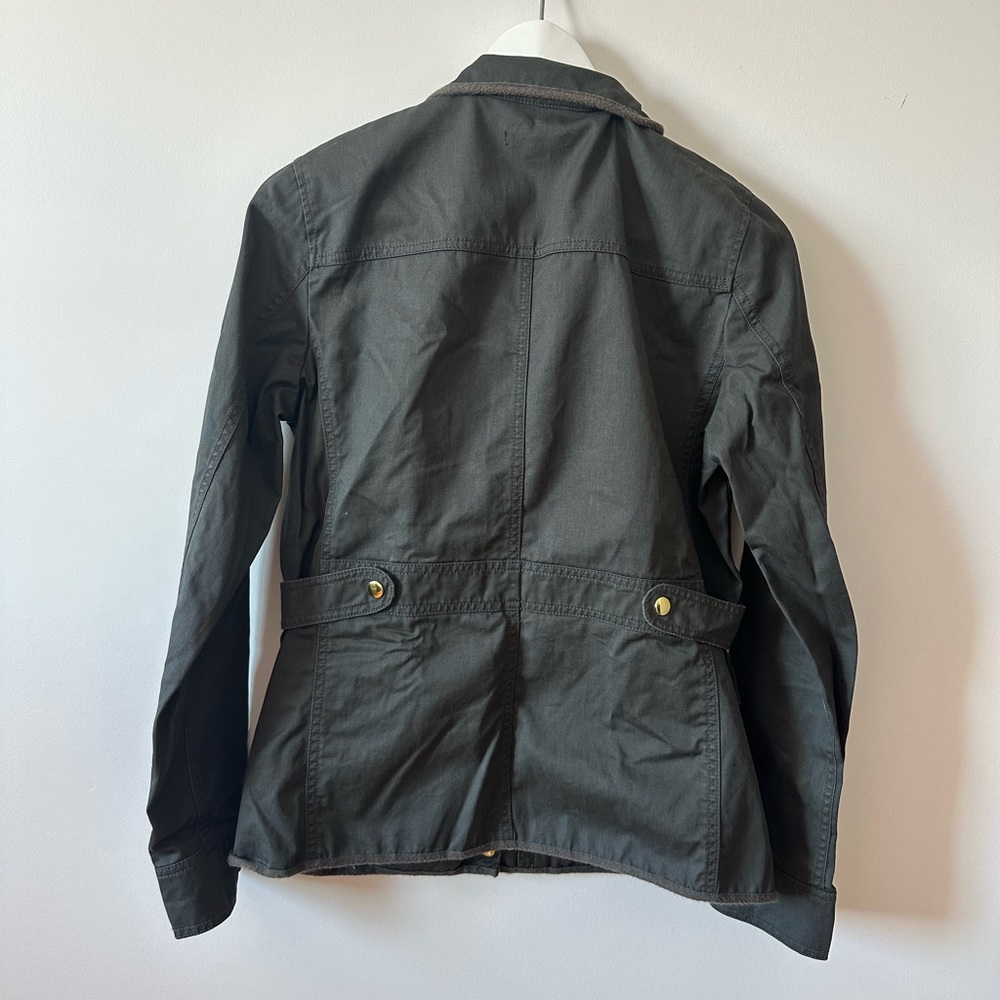 J.Crew resin coated twill women jacket - Picture 5 of 9